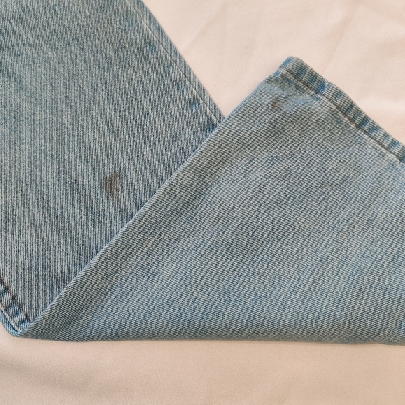 2 George Regular Denim Jeans Men 32X30 Blue Med Wash Straight Leg Pockets - Picture 11 of 13
